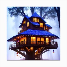 Treehouse Canvas Print