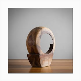 Ring Of Wood Canvas Print