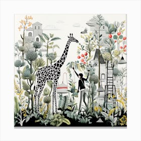 Giraffe 1 Canvas Print