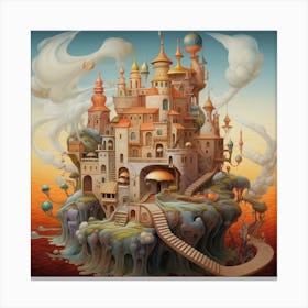 Fairytale Castle Canvas Print