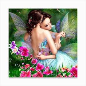 Beautiful fairy Canvas Print