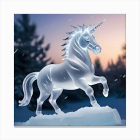 Albedobase Xl Highly Detailed Shot Of A White Ice Sculpture In 0 Upscayl 4x Realesrgan X4plus Anime Canvas Print