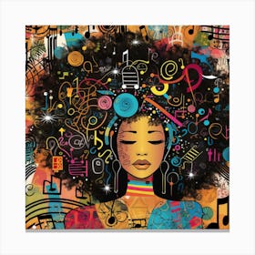 Afrofuturism 21 Canvas Print