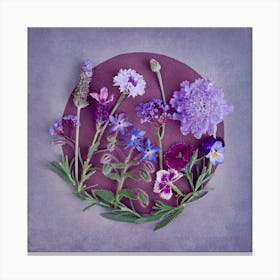 The Secret Garden Lilac Canvas Print
