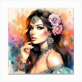 Portrait Artwork 110 Canvas Print