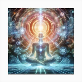 Astral Projecttion Prompt 4 Canvas Print