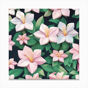 Jasmine Flowers (12) Canvas Print