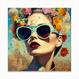 Front Portrait Photography Canvas Print