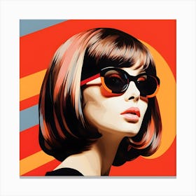 Mod Girl 5 Canvas Print