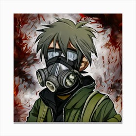 Gas Mask 1 Canvas Print