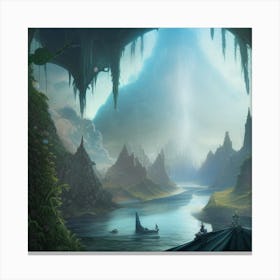 Fantasy Landscape 5 Canvas Print