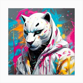 White Tiger 11 Canvas Print