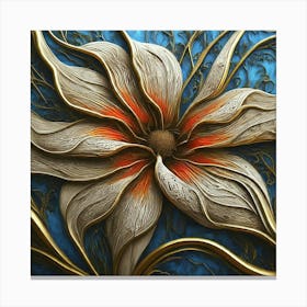 Flower Painting 5 Canvas Print