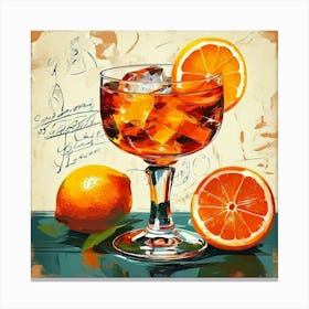 Tequila Cocktail 8 Canvas Print