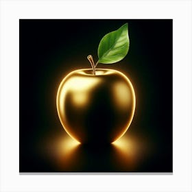 Golden Apple 2 Canvas Print