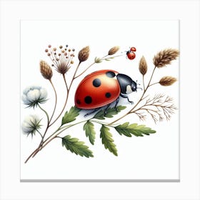 Ladybird Canvas Print