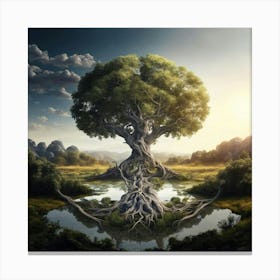 Tree Of Life 17 Canvas Print