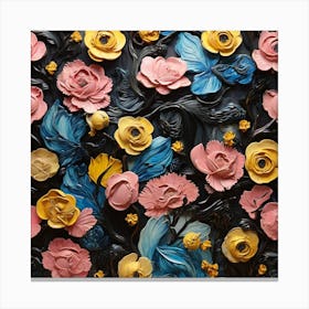 Floral pattern 1 Canvas Print