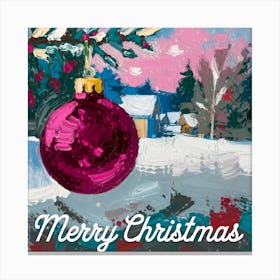 Merry Christmas 2 Canvas Print