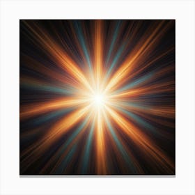 Abstract Starburst 3 Canvas Print