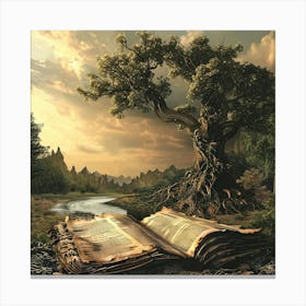 Literature Fantasy Canvas Print