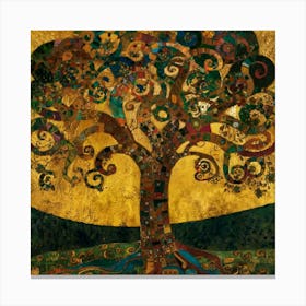 Gustav Klimt "Tree of Life," 2 Canvas Print