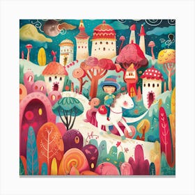 Fairytale Castle 13 Canvas Print