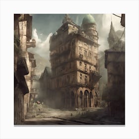 Fantasy City Canvas Print