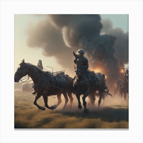 Russian Artillery Canvas Print