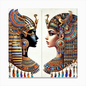 Egyptian Women 3 Canvas Print