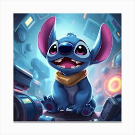 Stitch Canvas Print