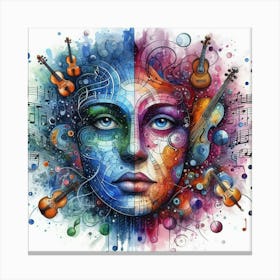 Music Art Canvas Print