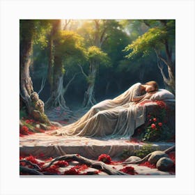 Dream In The Woods Canvas Print