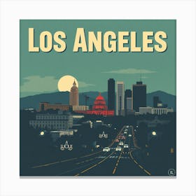 Los Angeles 1 Canvas Print