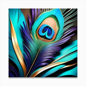 Peacock Canvas Print