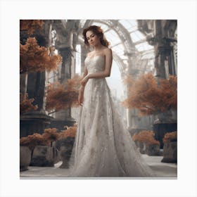 Fairytale Wedding Canvas Print