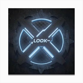 Look Logo Canvas Print