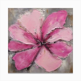 Pink Petunia 1 Canvas Print