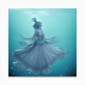 Mermaid Canvas Print