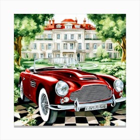 Aston Martin Canvas Print