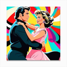 Dancin' With The Stars Canvas Print