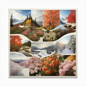 Autumn In The Mountains Canvas Print