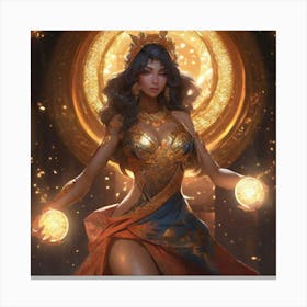 goddess fantasy woman Canvas Print