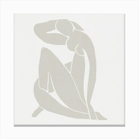 Gray Woman - Matisse Canvas Print