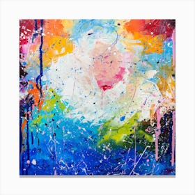 The emergence of new life Abstract Art Painting Canvas Print