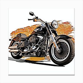 Harley 1 Canvas Print