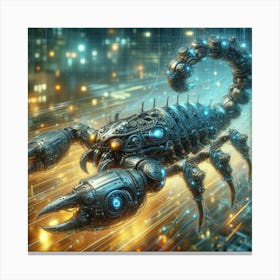 Scorpion In The City 1 Canvas Print