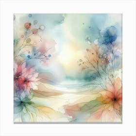 Watercolor Painting 1 Canvas Print