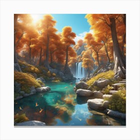 Autumn Forest Canvas Print