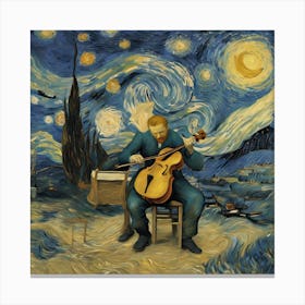 Starry Night 16 Canvas Print